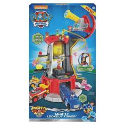 Alternative view of Paw Patrol, Mighty Pups Super Paws Lookout Tower Playset with Lights and Sounds, for Ages 3 and Up 2024 Best Sellers