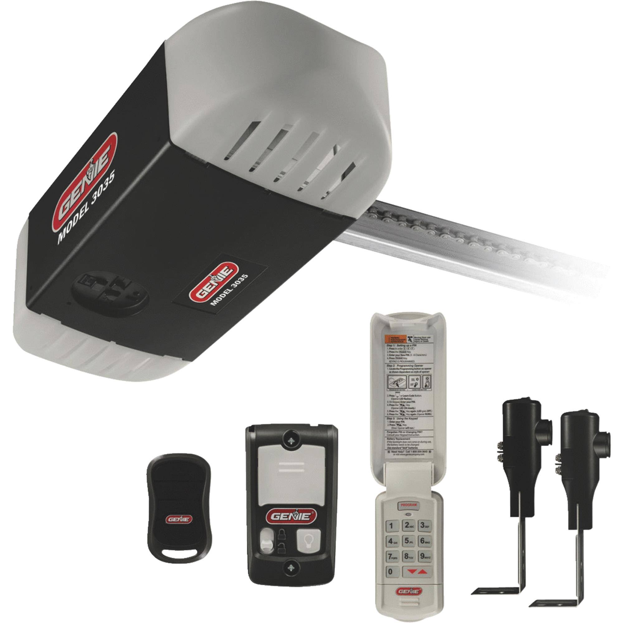 Genie 750 3/4 HPC Chain Drive Garage Door Opener 3035-kv